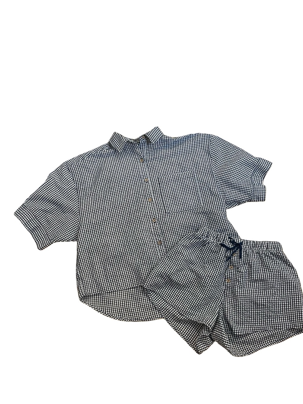 FREE PEOPLE INTIMATELY FREE CHECKED OUT GINGHAM SET - Picture 3 of 16